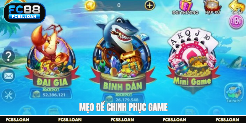 Mẹo để chinh phục game bắn cá thần tài
